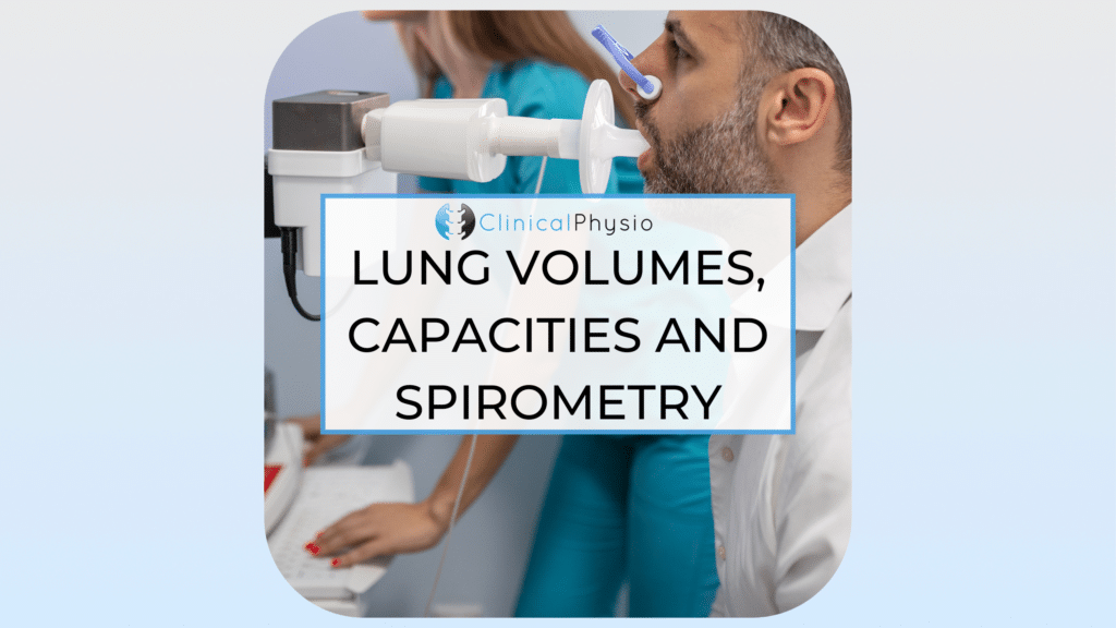 Lung Volumes Capacities And Spirometry Clinical Physio Membership